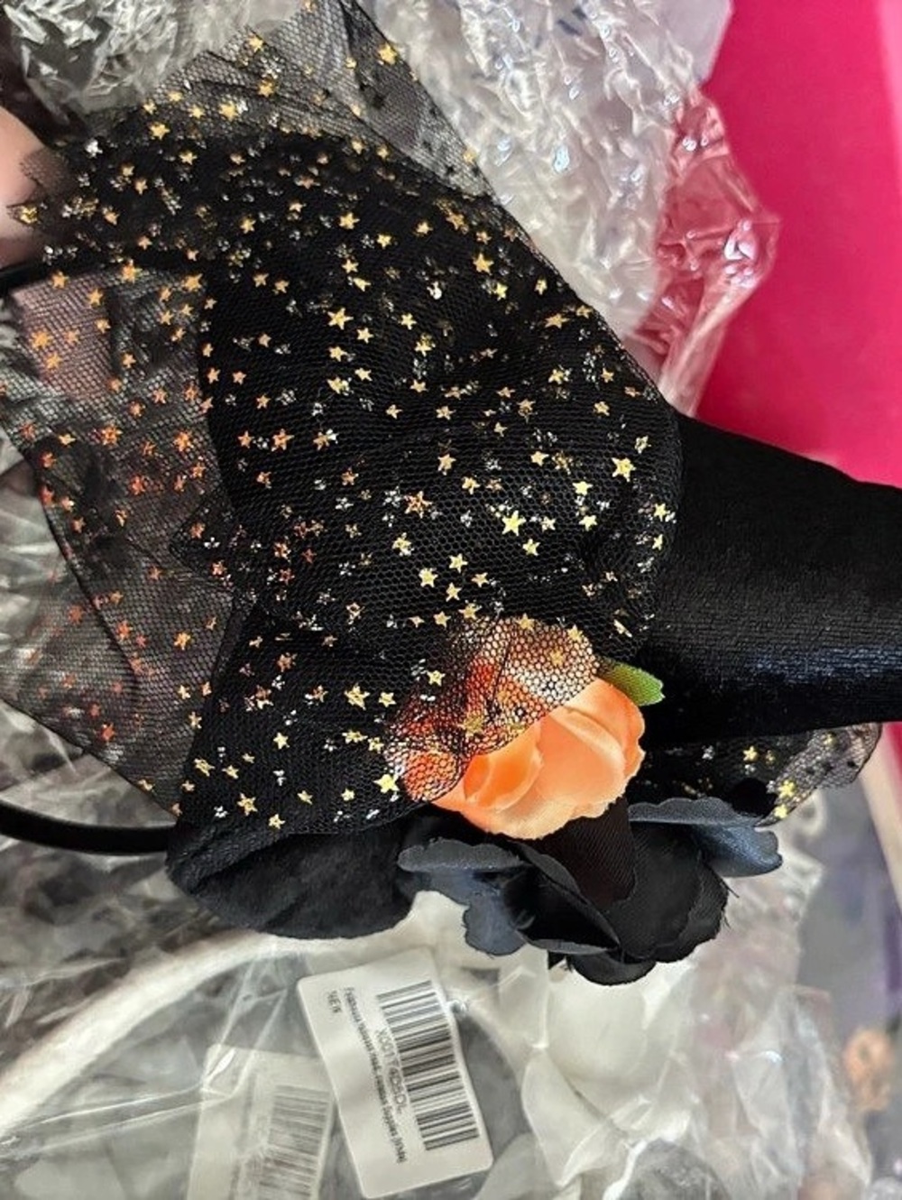 Feihouse Halloween Headband Assortment Black & Orange. You will get all 4 of the